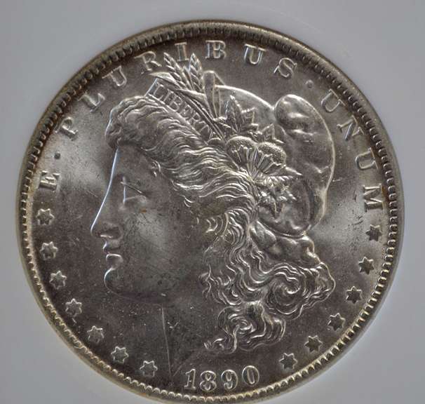 1890 O BU Morgan Dollar