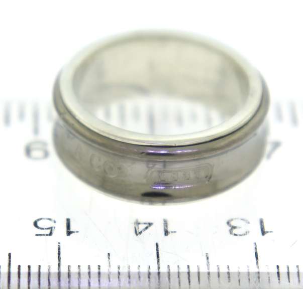 Tiffany & Co 1837 Silver & Titanium Band