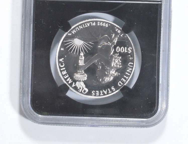 PF70 UCAM 2014-W $100 American Platinum Eagle 1 Oz. Platinum - NGC