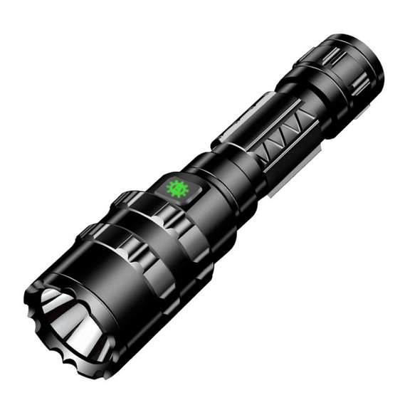 1600 Lumens USB Rechargeable LED Flashlight
