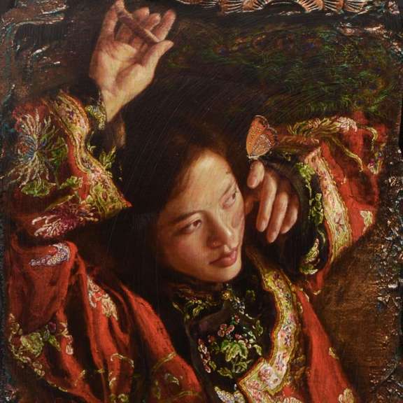 Red Butterfly by Tsui, George