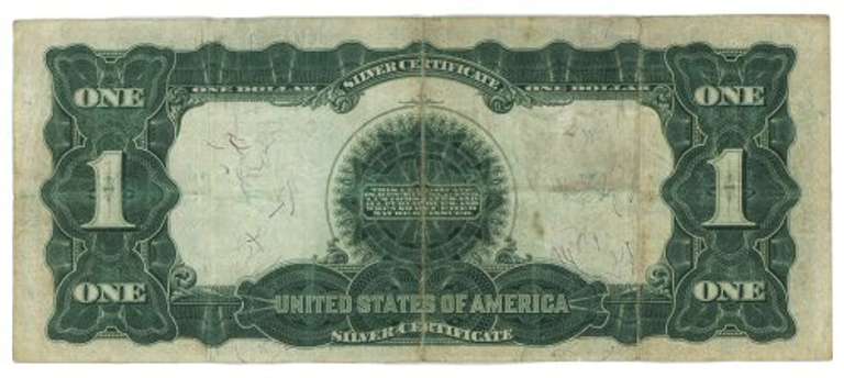 Nice 1899 Series Large Size Black Eagle $1 Silver Cert