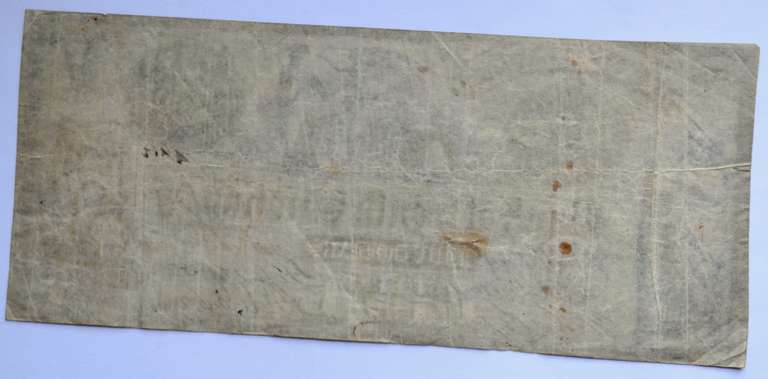 $ 5 Merchants Bank Of S Carolina Cherow 1857 Note