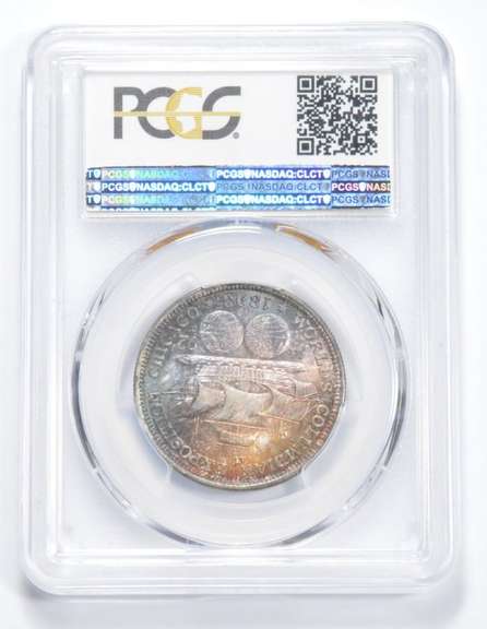 MS64 1893 Columbian Exposition Commemorative Half Dollar - Graded PCGS