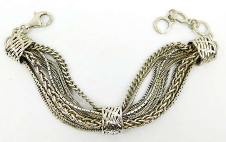 Silpada Multi-Strand Sterling Silver Bracelet
