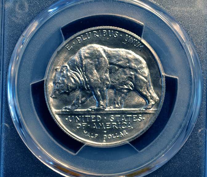 1925 S PCGS AU 58 California 50 C