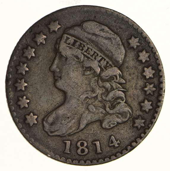 1814 Capped Bust Dime - States of America - Circulated