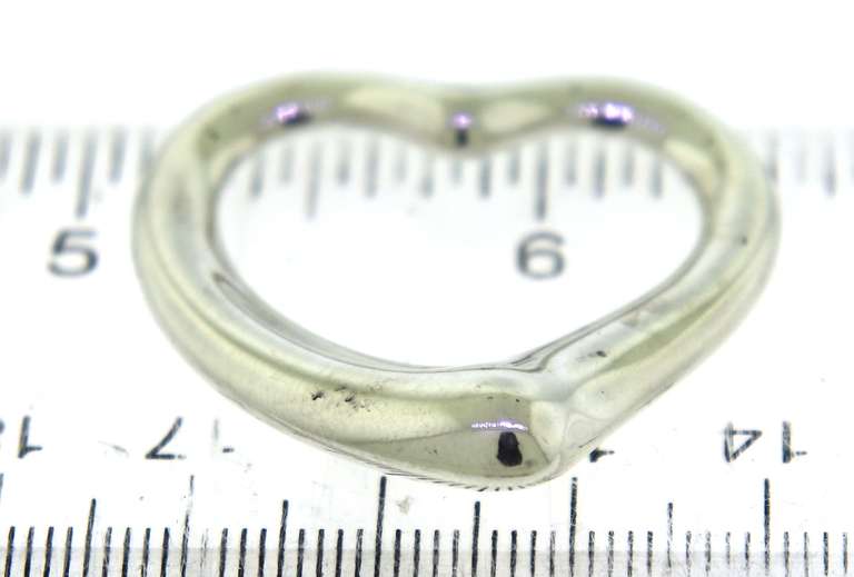 Tiffany & Co Large Open Heart Pendant