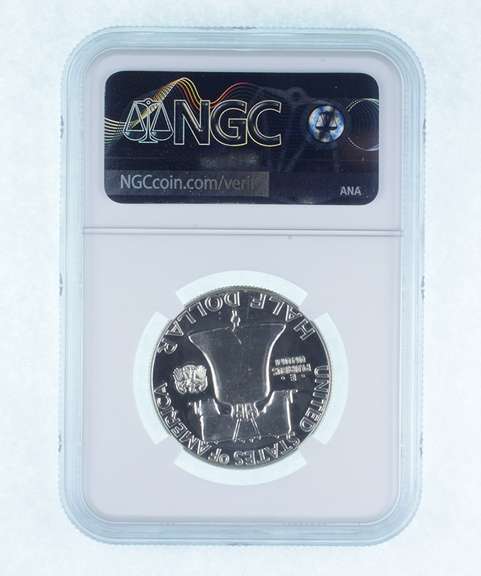 PF67 CAM 1958 Franklin Half Dollar - CAC - Graded NGC