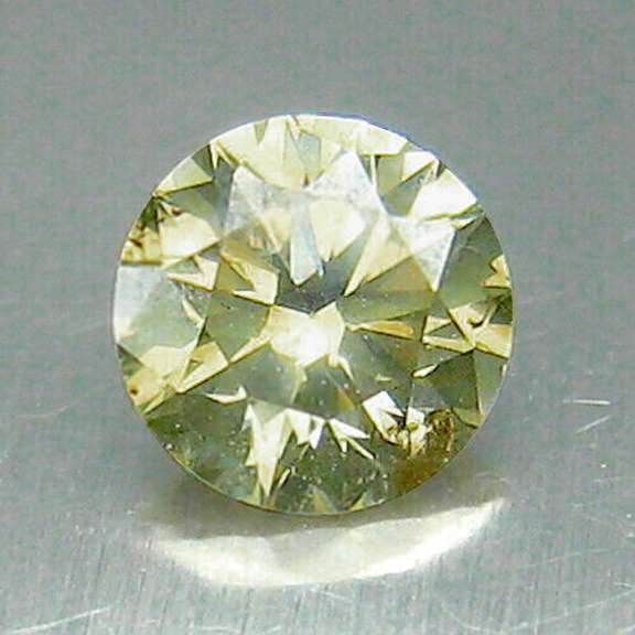 Glittering .33ct untreated rich yellow Diamond