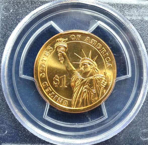 2007 Mint Error PCGS MS Thomas Jefferson Missing Edge Lettering