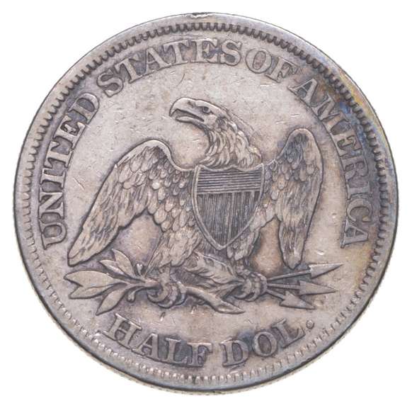 1861 Seated Liberty Half Dollar