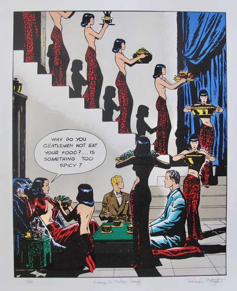 Richard Pretrzyk, Homage to Milton Caniff