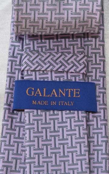 Fine Quality Italian Hand Made Silk Tie By Galante