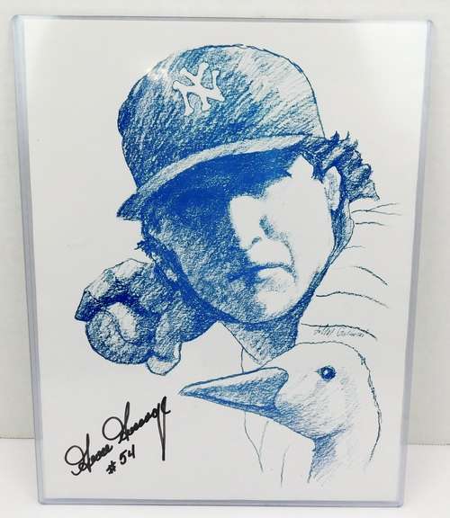 Goose Gossage, Yankees Signed Print
