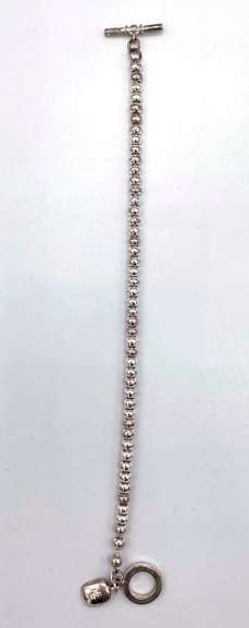 Ralph Lauren Silver Toggle Bracelet