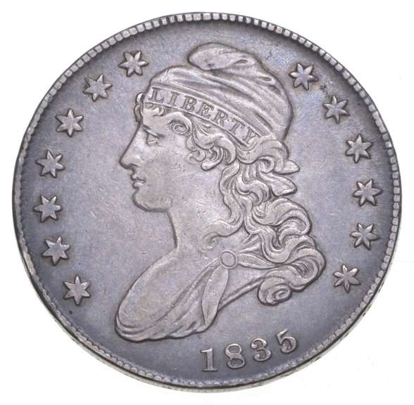 1835 Capped Bust Half Dollar
