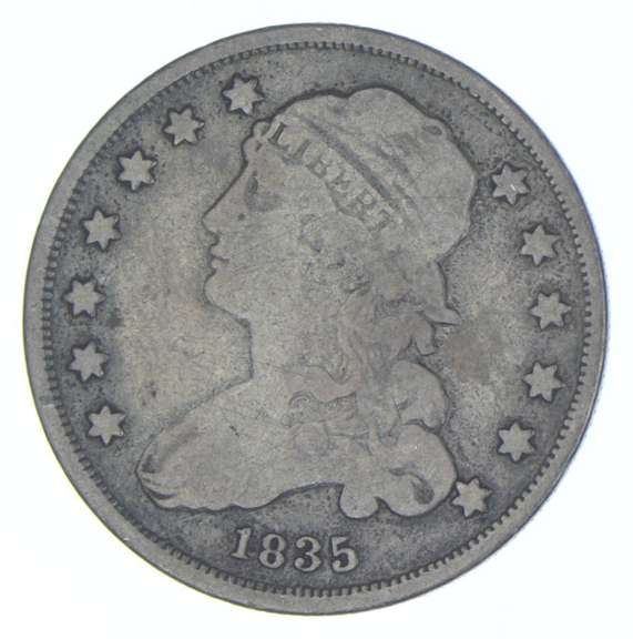 1835 Liberty Cap Quarter