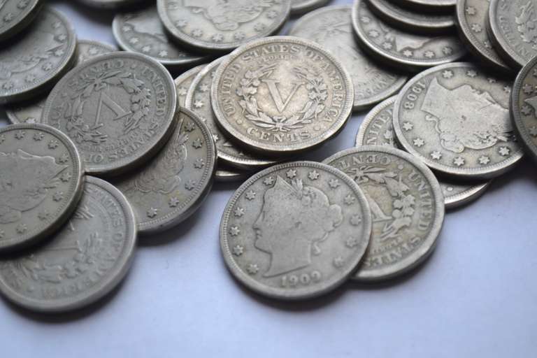 40 3 Letter in Liberty Plus V Nickels