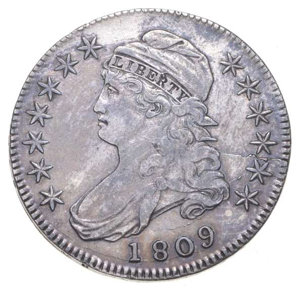 1809 Capped Bust Half Dollar