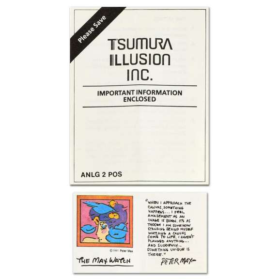 Peter Max Watch (Liberty Head) by Peter Max