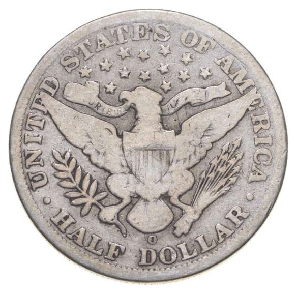 1897-O Barber Half Dollar