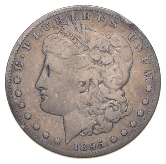 1895-S Morgan Silver Dollar