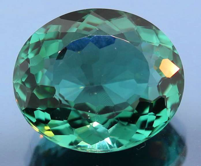 Captivating 26.65ct green Hydrothermal Amethyst