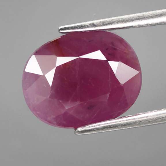 Striking 3.39ct unheated Mozambique Ruby