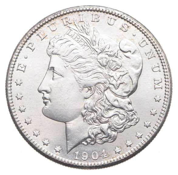 1904-S Morgan Silver Dollar
