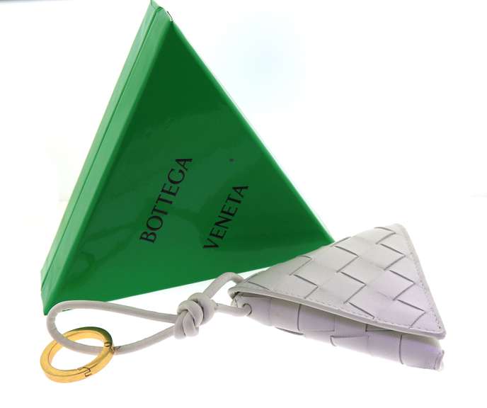 Bottega Veneta Triangle Coin Wallet