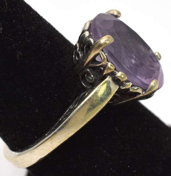 Sterling Silver Amethyst Ring