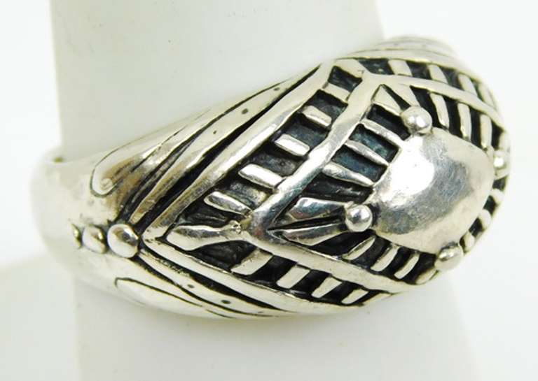 Silpada Sterling Silver Domed Ring, Size 8