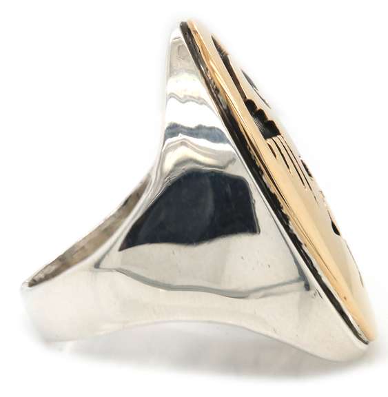 Unique Michael Sockyma Hopi Southwest Ring
