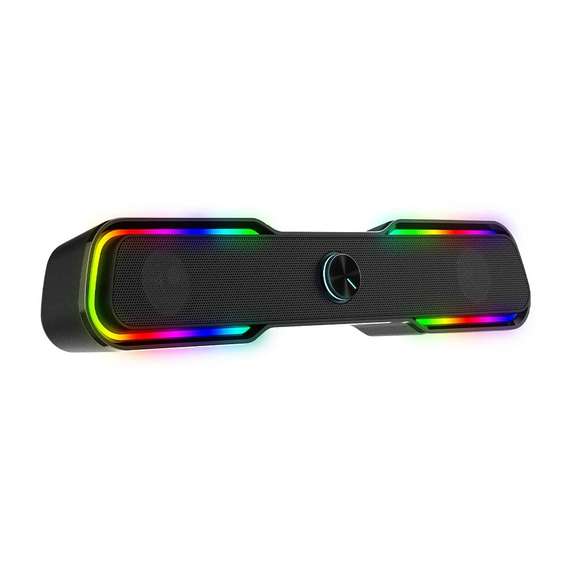 Speaker with 2.0 Channel System Bluetooth RGB Light