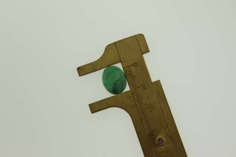5.6 CT Green Beryl Emerald Loose Gemstone