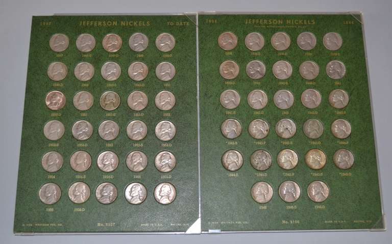 Sharp  Jefferson Nickel Set 1938-1961