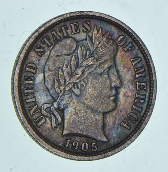 1905-O Barber Dime - Micro O