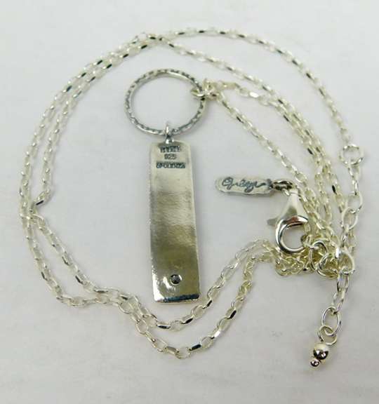 Opulenza Sterling Silver Believe Necklace