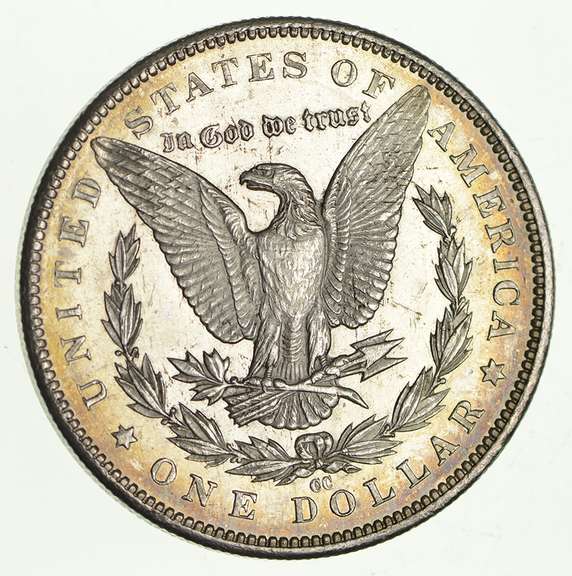 1891-CC Morgan Silver Dollar - Circulated