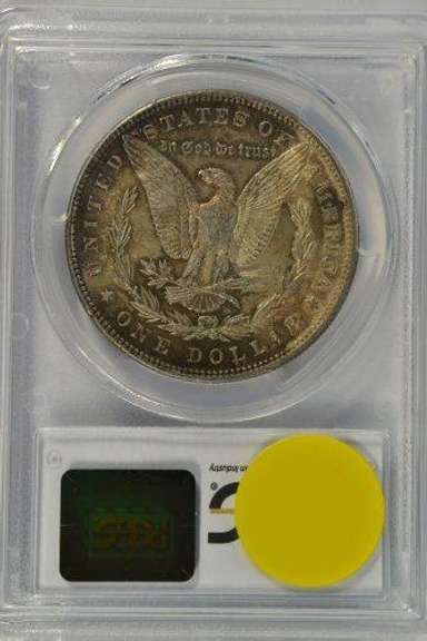 1884 Morgan Silver Dollar in PCGS MS63
