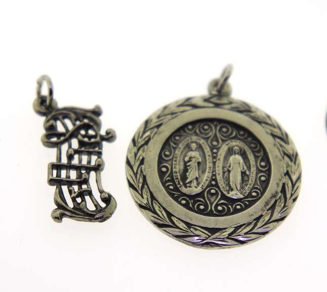 Fun Sterling Silver Group Lot of 5 Charms