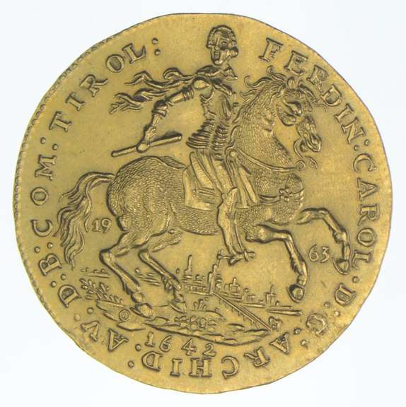 1963 Austria 2 Ducat - World Gold Coin 1642