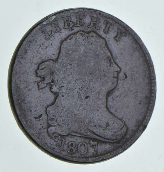 1807 Draped Bust Half Cent