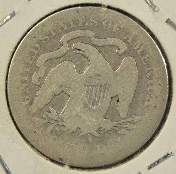 1876-S Seated Liberty Quarter