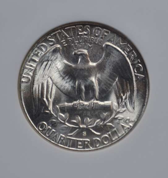1950 S NGC MS 66 25 C