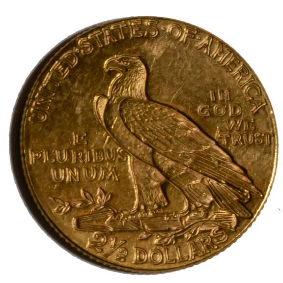1914 Near Unc  Indian US $2 1/2 Gold Quarter Eagle