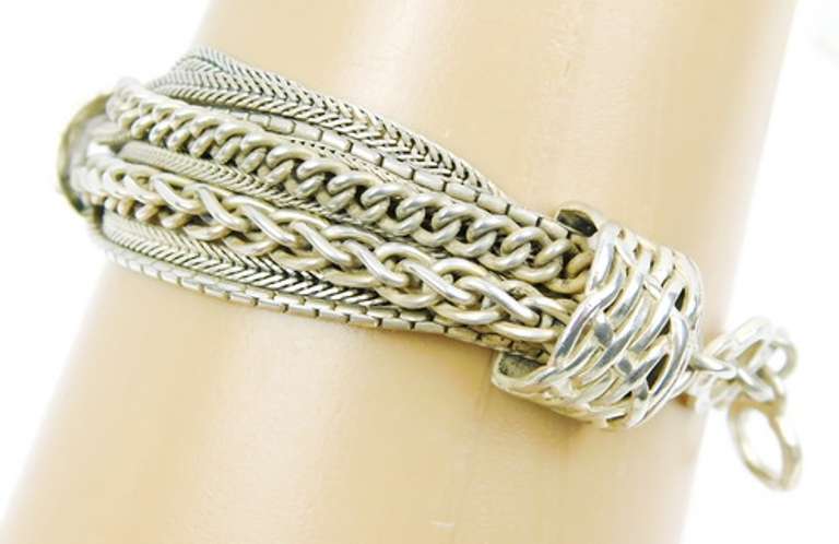 Silpada Multi-Strand Sterling Silver Bracelet