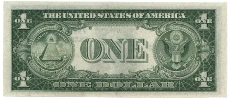 Nice CU 1935A Series $1 North Africa Silver Certificate
