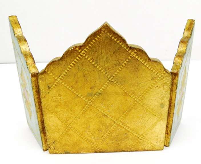 Vintage Italian Florentine Religious Triptych